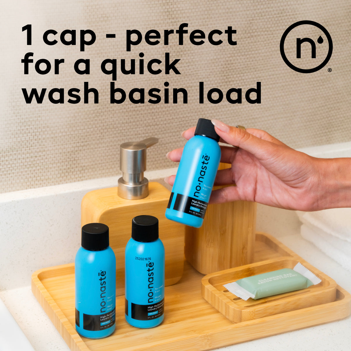 Zen Fresh Laundry Detergent - 3oz Travel Size (3 Pack)
