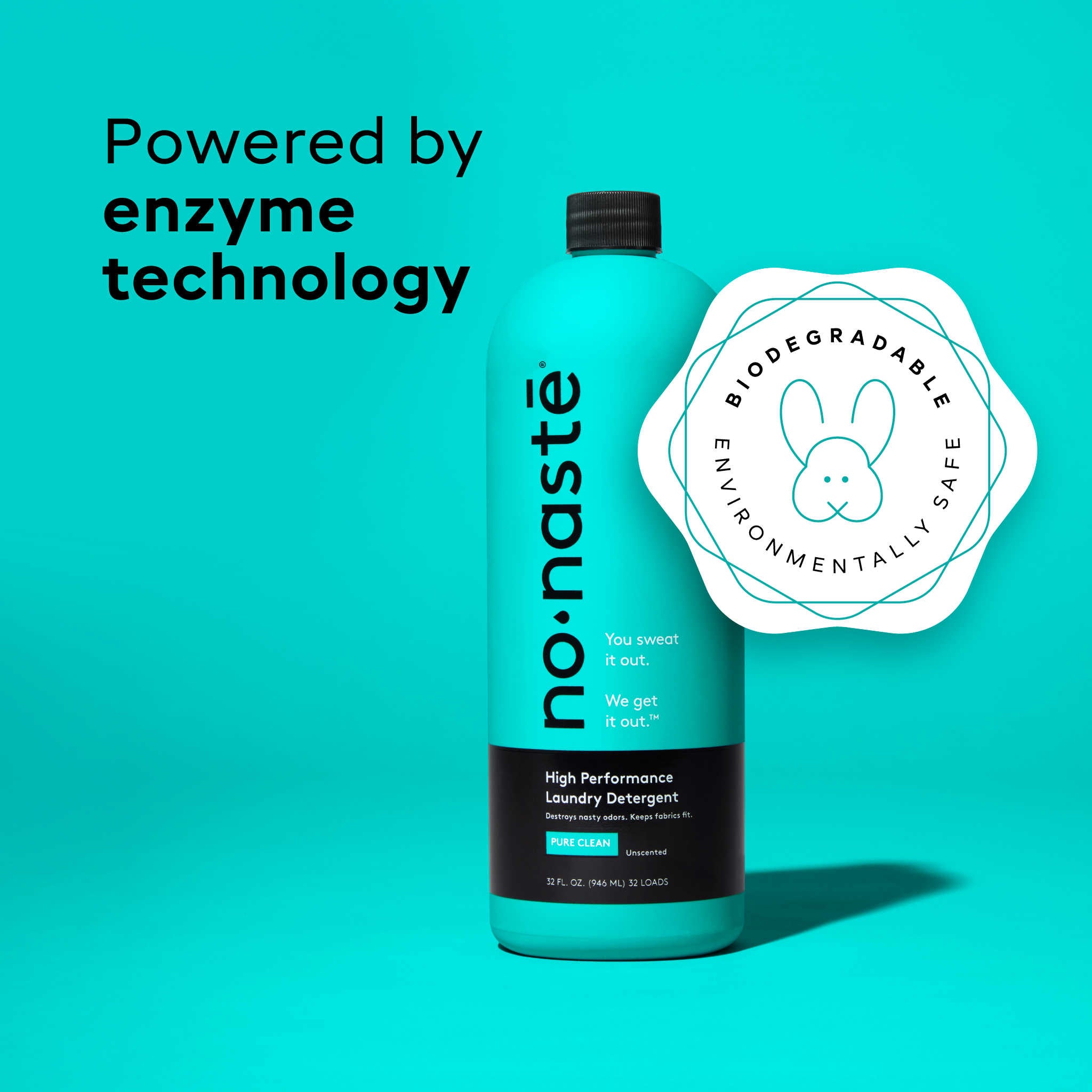 High-Performance Pure Clean Laundry Detergent | nonaste